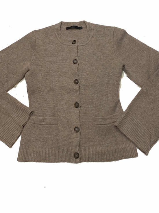 Jenni Kayne Sweaters - S / Jenni Kayne Cooper Cardigan - Taupe